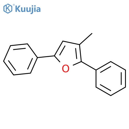Furan, 3-methyl-2,5-diphenyl- structure