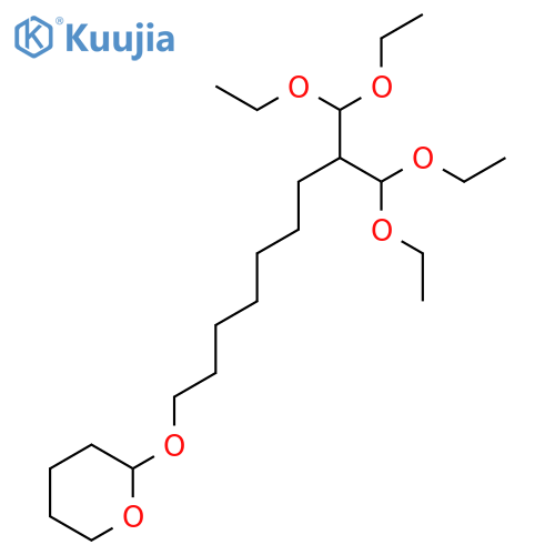 2H-PYRAN, 2-[[8-(DIETHOXYMETHYL)-9,9-DIETHOXYNONYL]OXY]TETRAHYDRO- structure