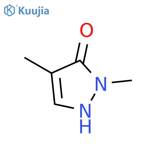 2,4-dimethyl-2,3-dihydro-1H-pyrazol-3-one structure
