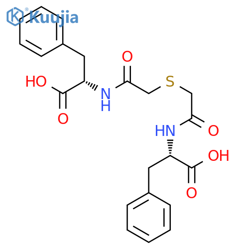 L-Phenylalanine, N,N'-[thiobis(1-oxo-2,1-ethanediyl)]bis- structure