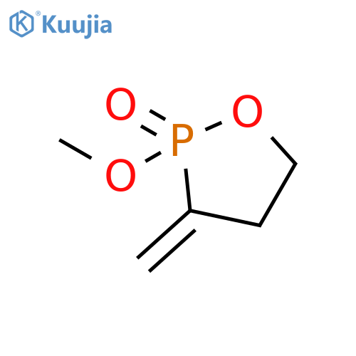 1,2-OXAPHOSPHOLANE, 2-METHOXY-3-METHYLENE-, 2-OXIDE structure