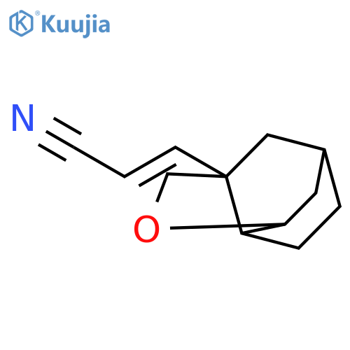 2-Propenenitrile, 3-(hexahydro-3,6-methanobenzofuran-3(2H)-yl)- structure