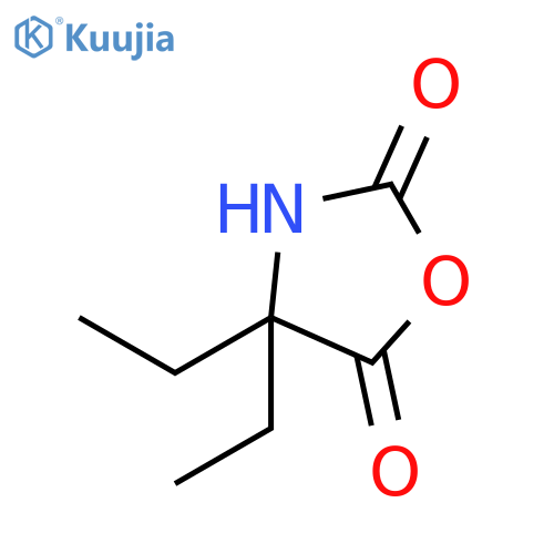 2,5-Oxazolidinedione,4,4-diethyl- structure