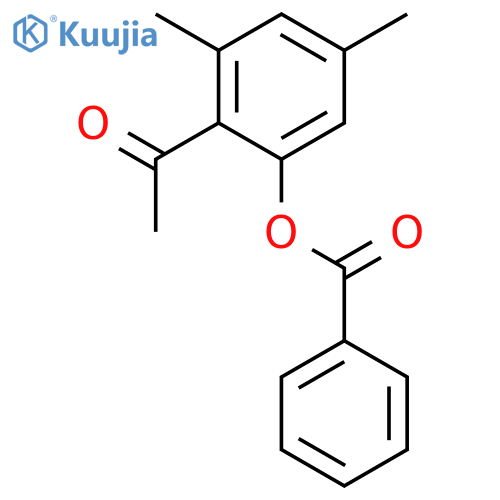 ETHANONE, 1-[2-(BENZOYLOXY)-4,6-DIMETHYLPHENYL]- structure