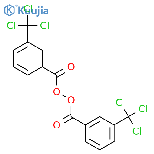 Peroxide, bis[3-(trichloromethyl)benzoyl] structure