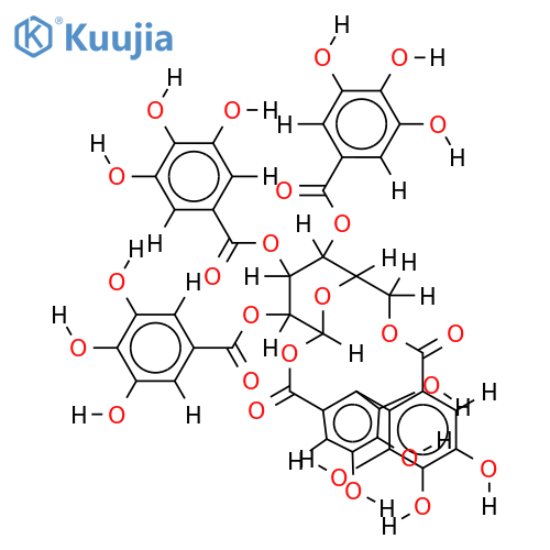 (+)-davidiin structure