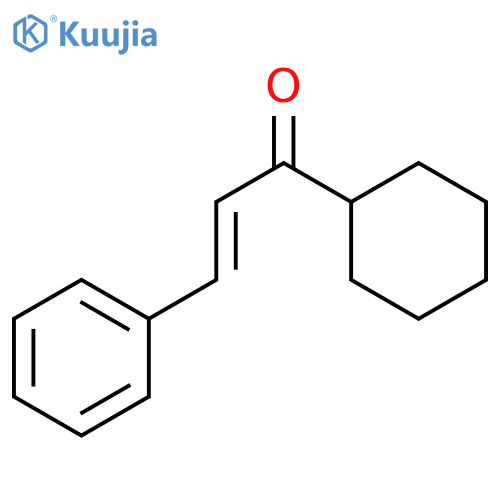 2-Propen-1-one,1-cyclohexyl-3-phenyl-, (2E)- structure