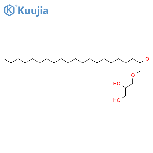 1,2-Propanediol, 3-[(2-methoxyheneicosyl)oxy]- structure