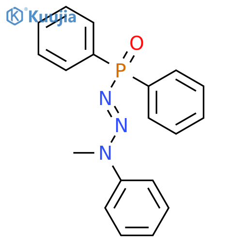 1-Triazene, 1-(diphenylphosphinyl)-3-methyl-3-phenyl- structure