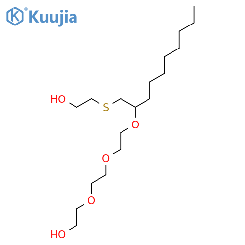 3,6,9-TRIOXA-12-THIATETRADECANE-1,14-DIOL, 10-OCTYL- structure