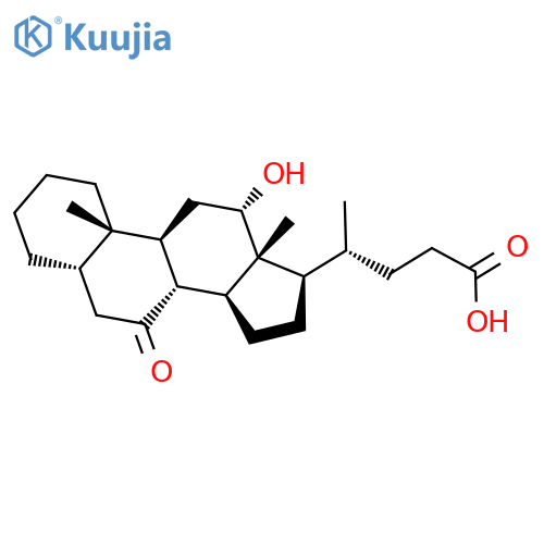 Cholan-24-oic acid, 12-hydroxy-7-oxo-, (5b,12a)- structure