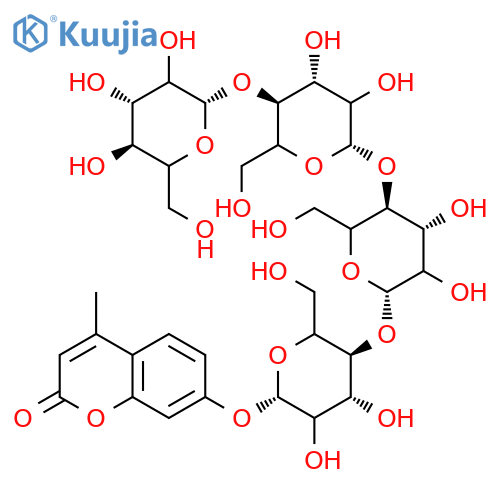 4-Methylumbelliferyl b-D-Cellotetroside structure