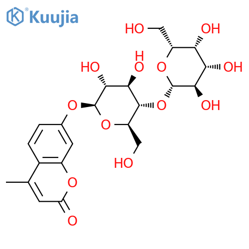 4-Methylumbelliferyl-b-D-lactoside structure