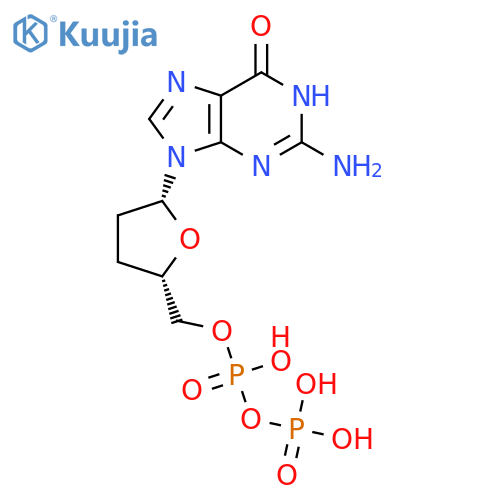 2',3'-dideoxyguanosine 5'-diphosphate structure