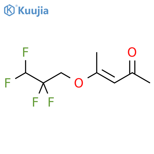 3-PENTEN-2-ONE, 4-(2,2,3,3-TETRAFLUOROPROPOXY)- structure