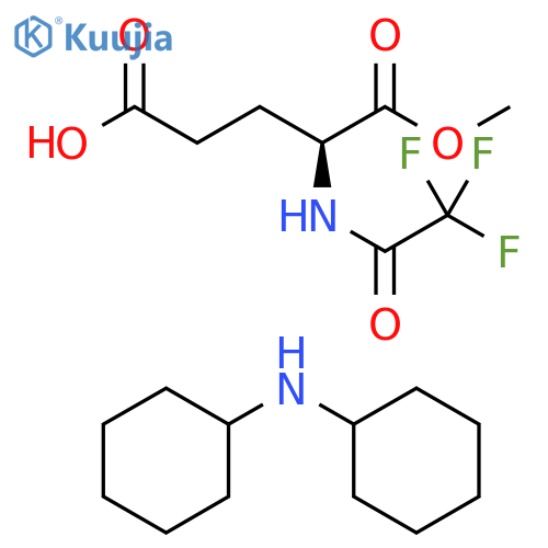N-trifluoroacetyl-L-glutamic acid*A-methyl ester structure
