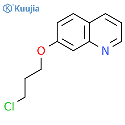 QUINOLINE, 7-(3-CHLOROPROPOXY)- structure