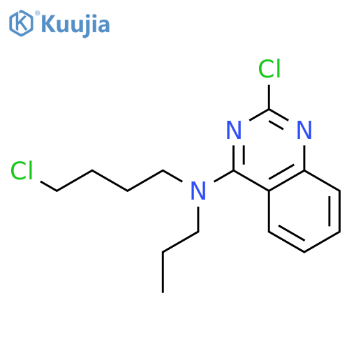4-Quinazolinamine, 2-chloro-N-(4-chlorobutyl)-N-propyl- structure