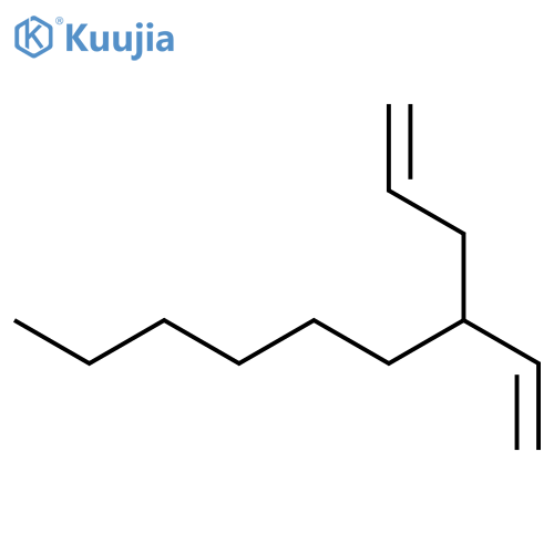 1-DECENE, 4-ETHENYL- structure
