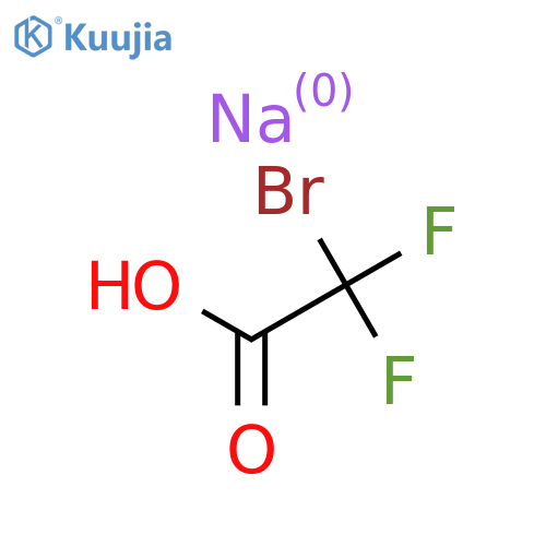 Sodium bromodifluoroacetate structure