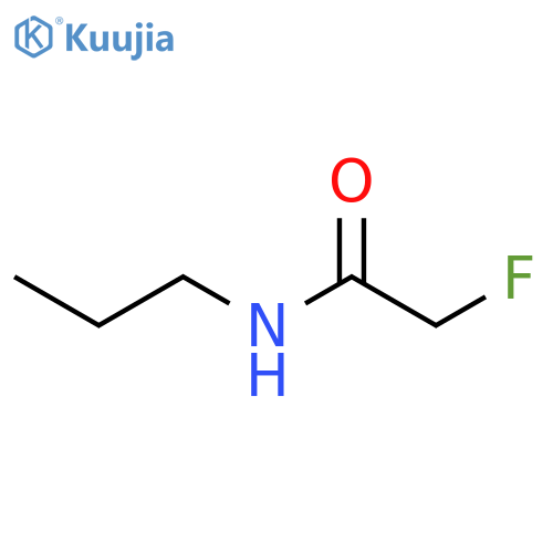 ACETAMIDE, 2-FLUORO-N-PROPYL- structure