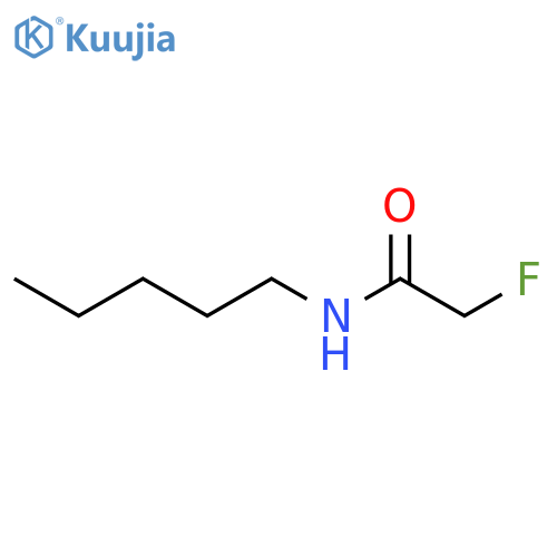 Acetamide, 2-fluoro-N-pentyl- structure