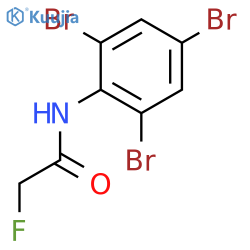 Acetamide, 2-fluoro-N-(2,4,6-tribromophenyl)- structure