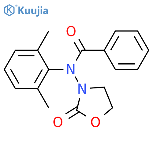 BENZAMIDE, N-(2,6-DIMETHYLPHENYL)-N-(2-OXO-3-OXAZOLIDINYL)- structure