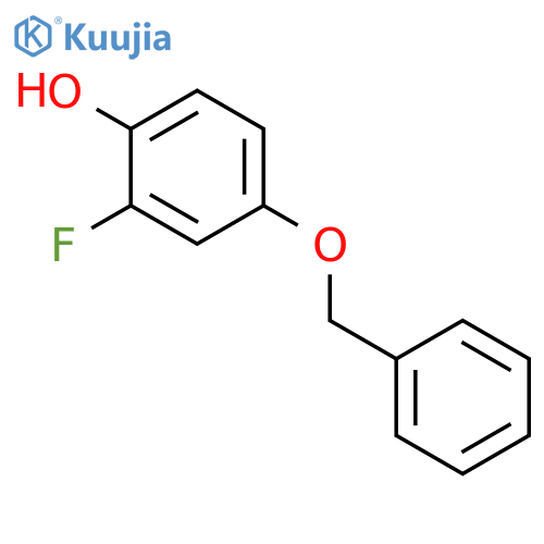 4-(Benzyloxy)-2-fluorophenol structure
