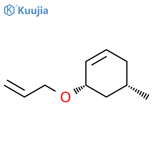 Cyclohexene, 5-methyl-3-(2-propenyloxy)-, cis- structure