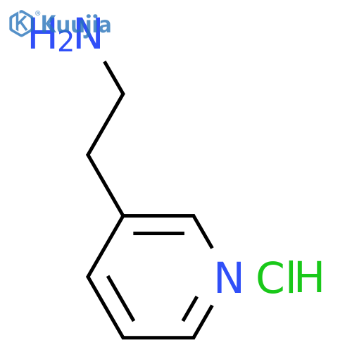 3-(2-Aminoethyl)pyridine hydrochloride structure