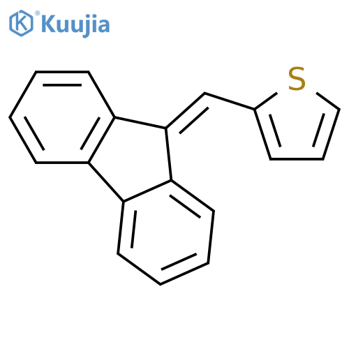 2-Fluoren-9-ylidenemethylthiophene structure