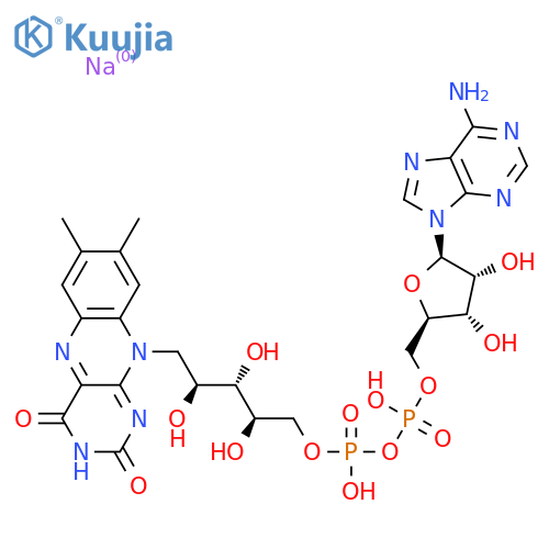 Flavine Adenine Dinucleotide Disodium Salt structure
