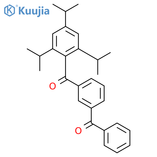 METHANONE, (3-BENZOYLPHENYL)[2,4,6-TRIS(1-METHYLETHYL)PHENYL]- structure