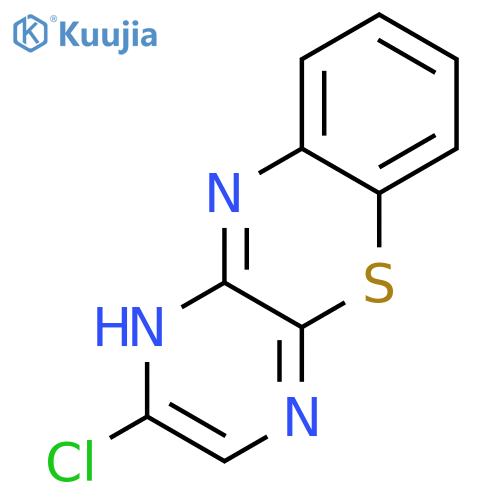 1H-PYRAZINO[2,3-B][1,4]BENZOTHIAZINE, 2-CHLORO- structure