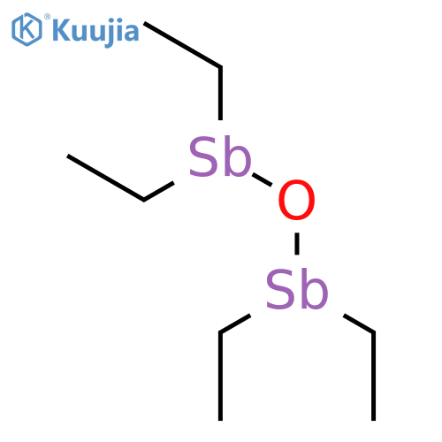 STIBINE, OXYBIS[DIETHYL- structure