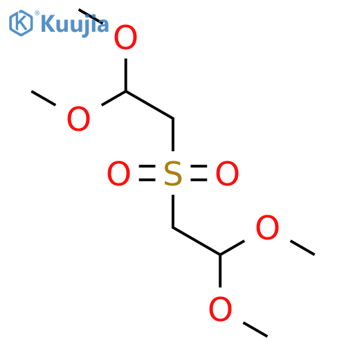 2-(2,2-dimethoxyethanesulfonyl)-1,1-dimethoxyethane structure