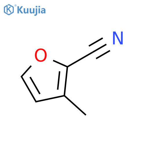 3-methylfuran-2-carbonitrile structure