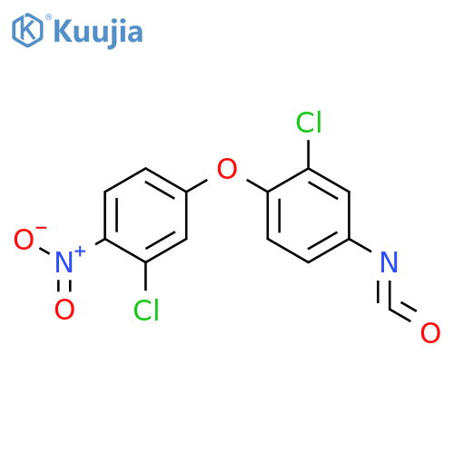 Benzene, 2-chloro-4-(2-chloro-4-isocyanatophenoxy)-1-nitro- structure