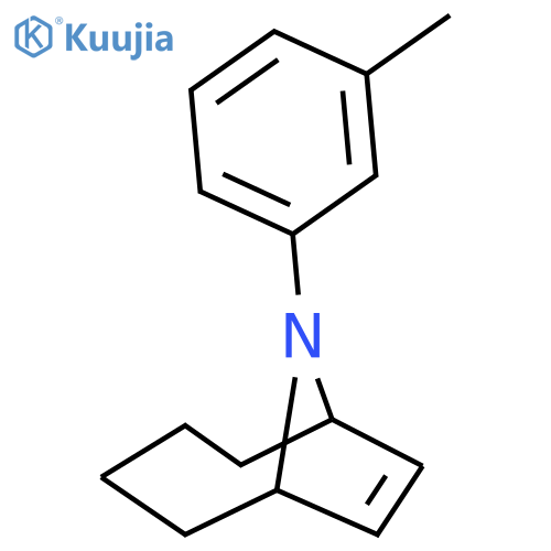 9-AZABICYCLO[4.2.1]NON-7-ENE, 9-(3-METHYLPHENYL)- structure