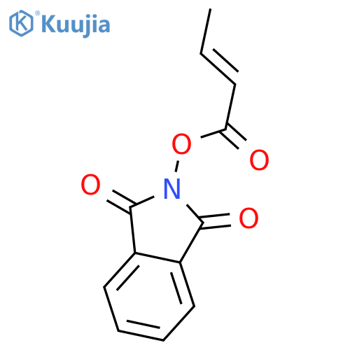 1H-Isoindole-1,3(2H)-dione, 2-[(1-oxo-2-butenyl)oxy]- structure