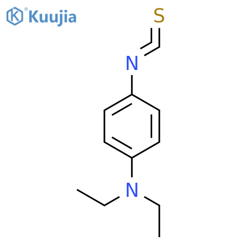 4-Diethylaminophenyl isothiocyanate structure
