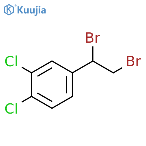 BENZENE, 1,2-DICHLORO-4-(1,2-DIBROMOETHYL)- structure
