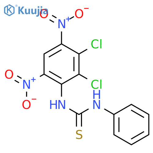 Thiourea, N-(2,3-dichloro-4,6-dinitrophenyl)-N'-phenyl- structure