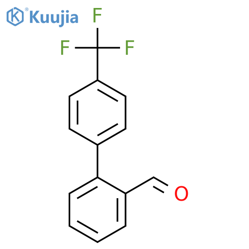4'-(Trifluoromethyl)-[1,1'-biphenyl]-2-carbaldehyde structure