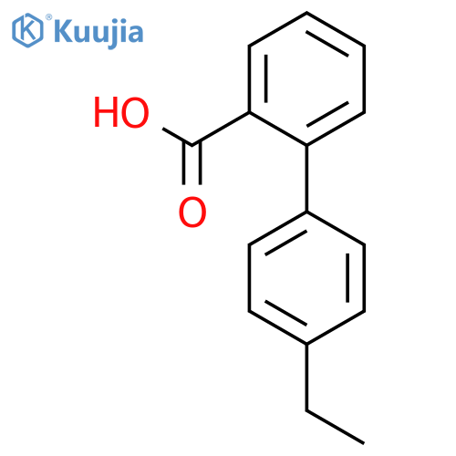 [1,1'-Biphenyl]-2-carboxylic acid, 4'-ethyl- structure