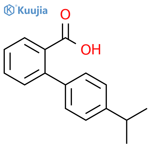 4-Isopropyl-[1,1'-biphenyl]-2-carboxylic acid structure