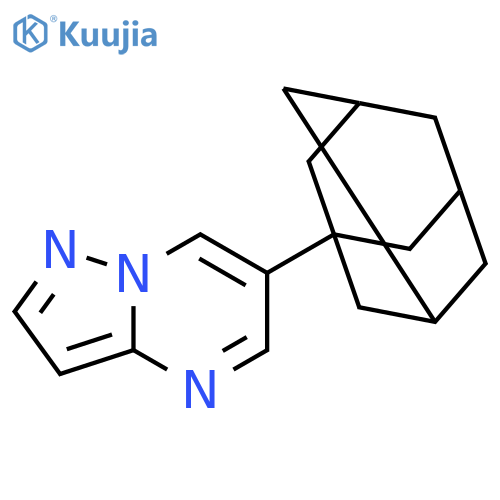 PYRAZOLO[1,5-A]PYRIMIDINE, 6-TRICYCLO[3.3.1.13,7]DEC-1-YL- structure