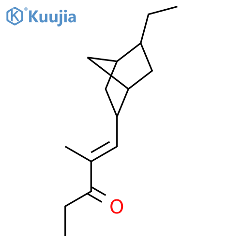 1-Penten-3-one, 1-(5-ethylbicyclo[2.2.1]hept-2-yl)-2-methyl- structure