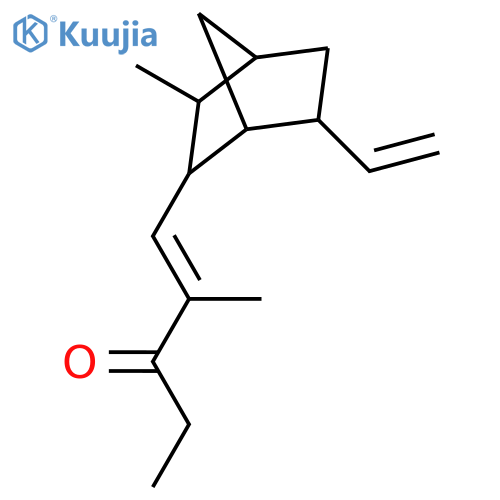 1-PENTEN-3-ONE, 1-(6-ETHENYL-3-METHYLBICYCLO[2.2.1]HEPT-2-YL)-2-METHYL- structure
